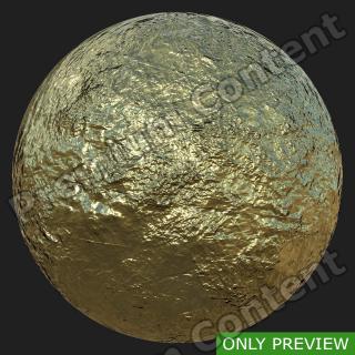 PBR substance preview gold 0001